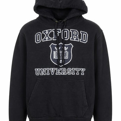 Stars & Stripes Men’s Black Oxford University Pullover Hoodie XS