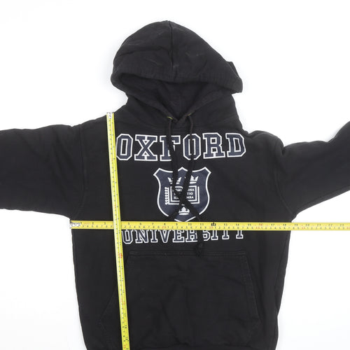 Stars & Stripes Men’s Black Oxford University Pullover Hoodie XS