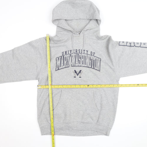 Champion Men's Grey University Pullover Hoodie Size M Regular Fit