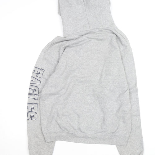 Champion Men's Grey University Pullover Hoodie Size M Regular Fit