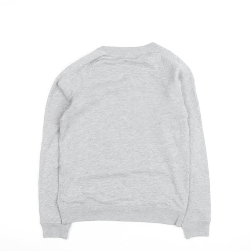 Jack Wills Grey Crew Neck Regular Fit Sweatshirt XS Unisex