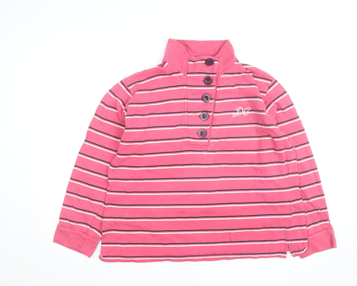 Dales Collection Women's Pink Striped Long Sleeve Button-Up Size 18