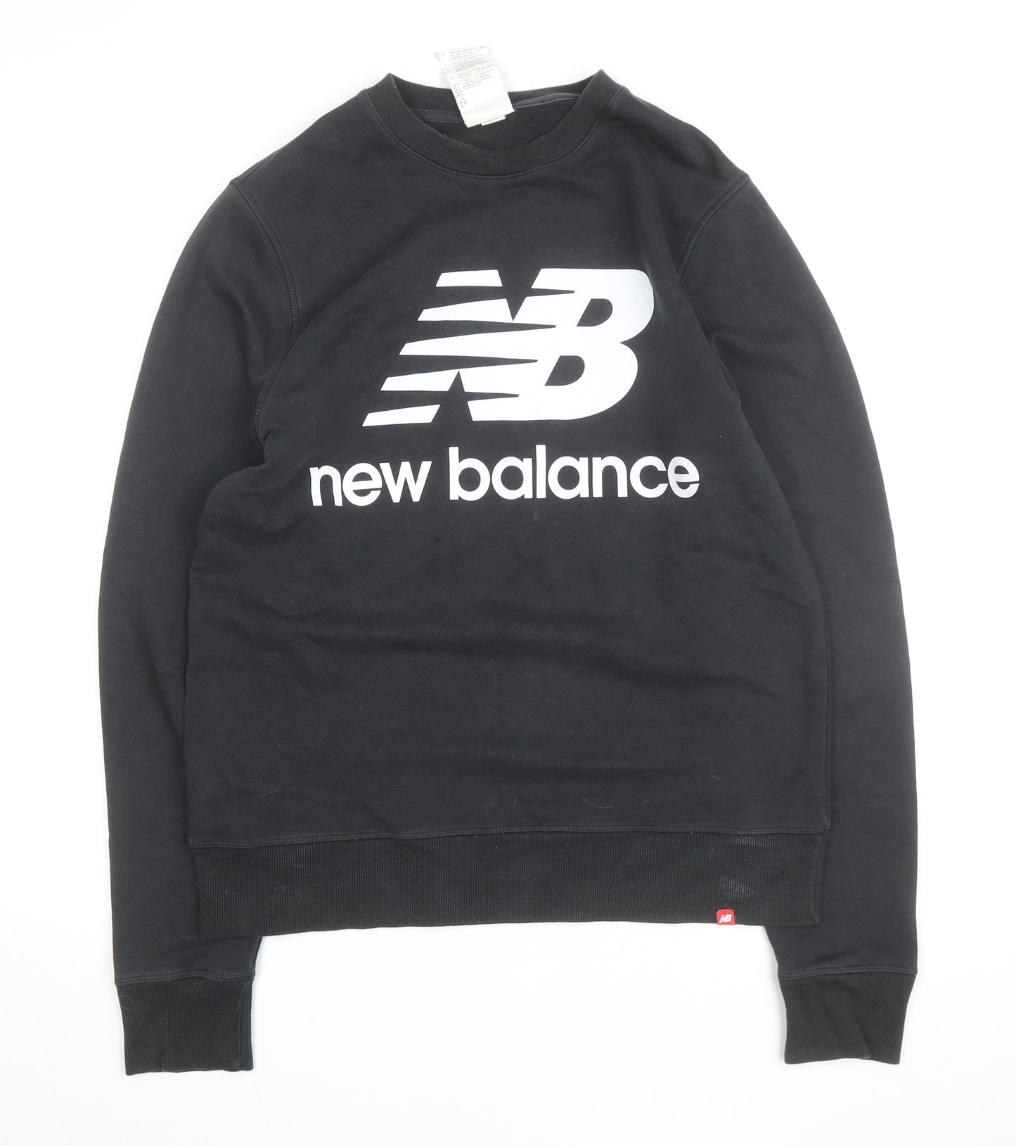 New Balance Men's Black Crew Neck Pullover Sweatshirt Medium