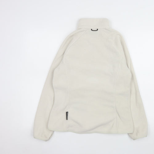 Jack Wolfskin Womens Ivory Fleece Full Zip Jacket Size 8/10
