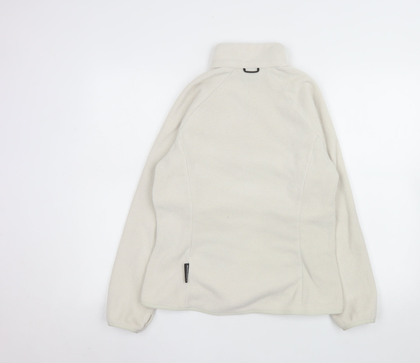 Jack Wolfskin Womens Ivory Fleece Full Zip Jacket Size 8/10