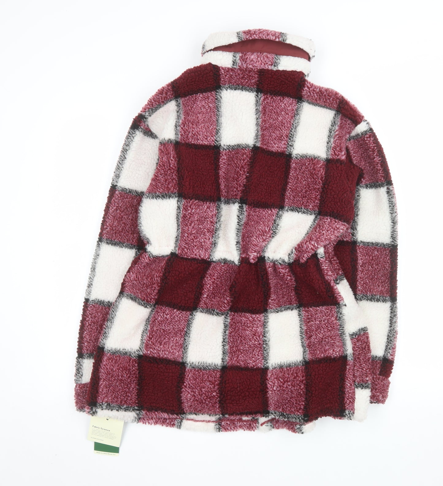 Halara Women’s Multicoloured Checked Fleece Shacket XS