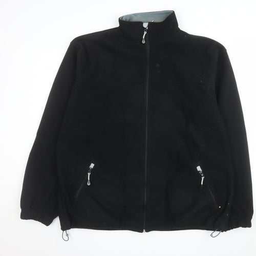 Gti Nautical Men’s Black 4XL Fleece Full Zip Outdoor Jacket