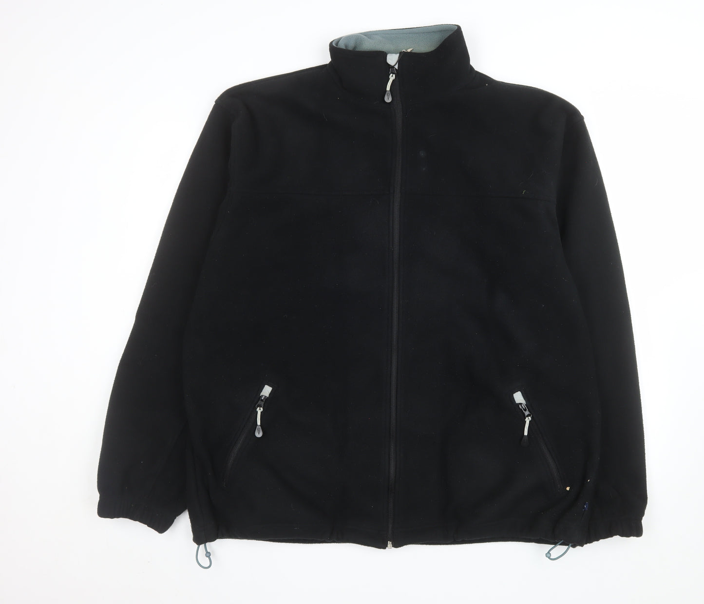 Gti Nautical Men’s Black 4XL Fleece Full Zip Outdoor Jacket
