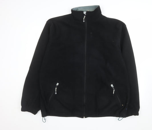 Gti Nautical Men’s Black 4XL Fleece Full Zip Outdoor Jacket