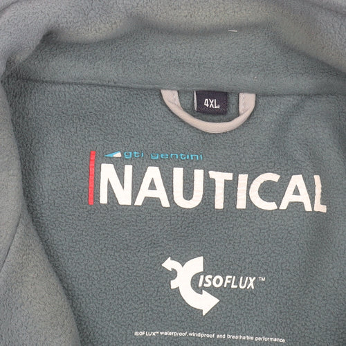 Gti Nautical Men’s Black 4XL Fleece Full Zip Outdoor Jacket
