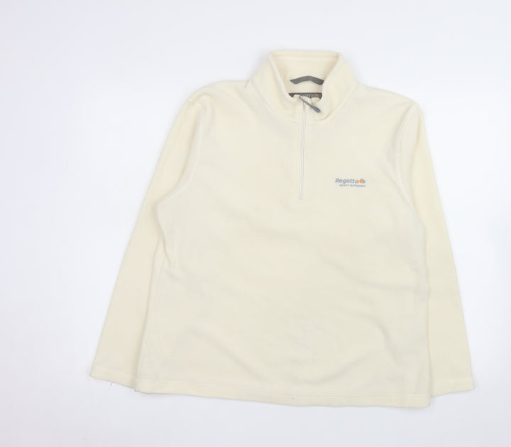 Regatta Women’s Beige Fleece Pullover Sweatshirt Size 14
