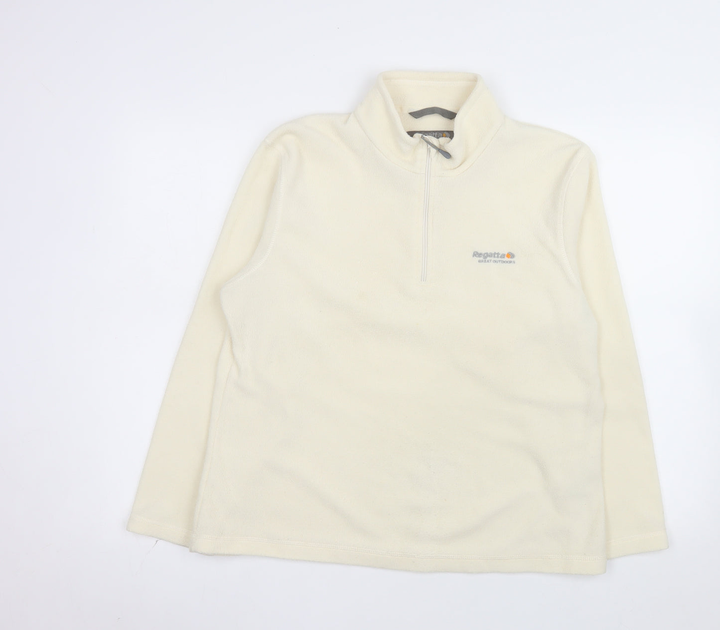 Regatta Women’s Beige Fleece Pullover Sweatshirt Size 14