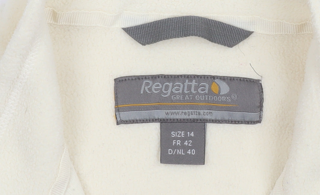 Regatta Women’s Beige Fleece Pullover Sweatshirt Size 14