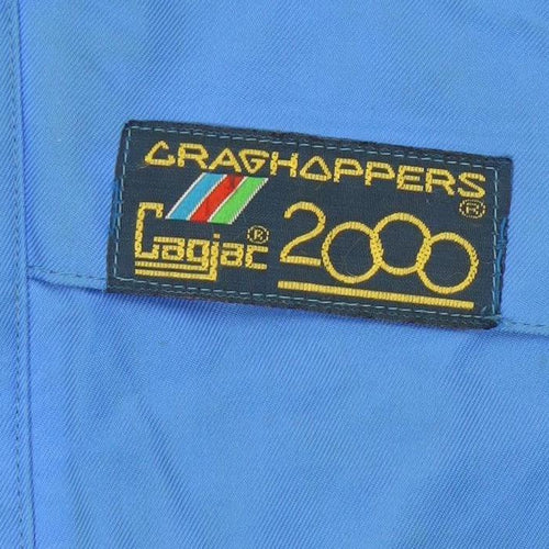 Craghoppers Men's Blue L Waterproof Hiking Rain Jacket Cagjac 2000 L