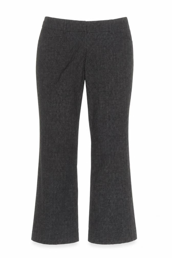 Front view of Ricki's Women's Grey Stretch Dress Pants, size 10, Regular