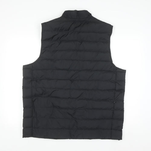 Marks and Spencer Men's Black 2XL Puffer Down Gilet Waistcoat