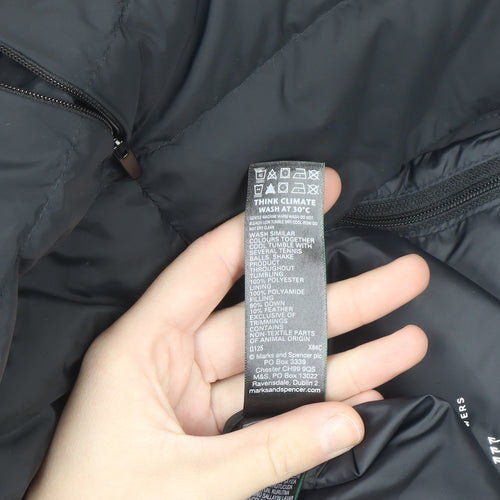 Marks and Spencer Men's Black 2XL Puffer Down Gilet Waistcoat