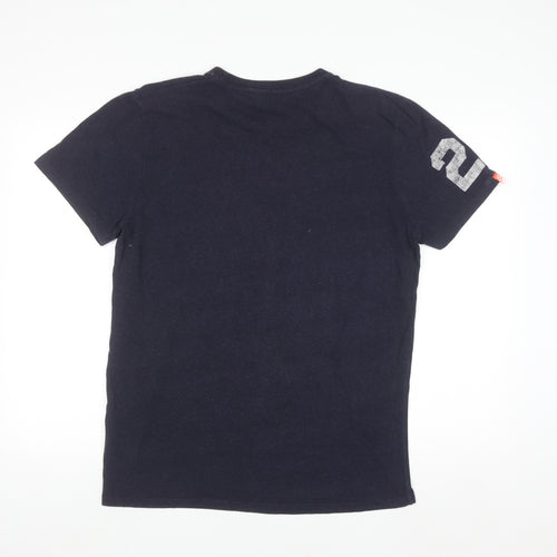 Superdry Men's Blue XL Vintage Graphic Print T-Shirt