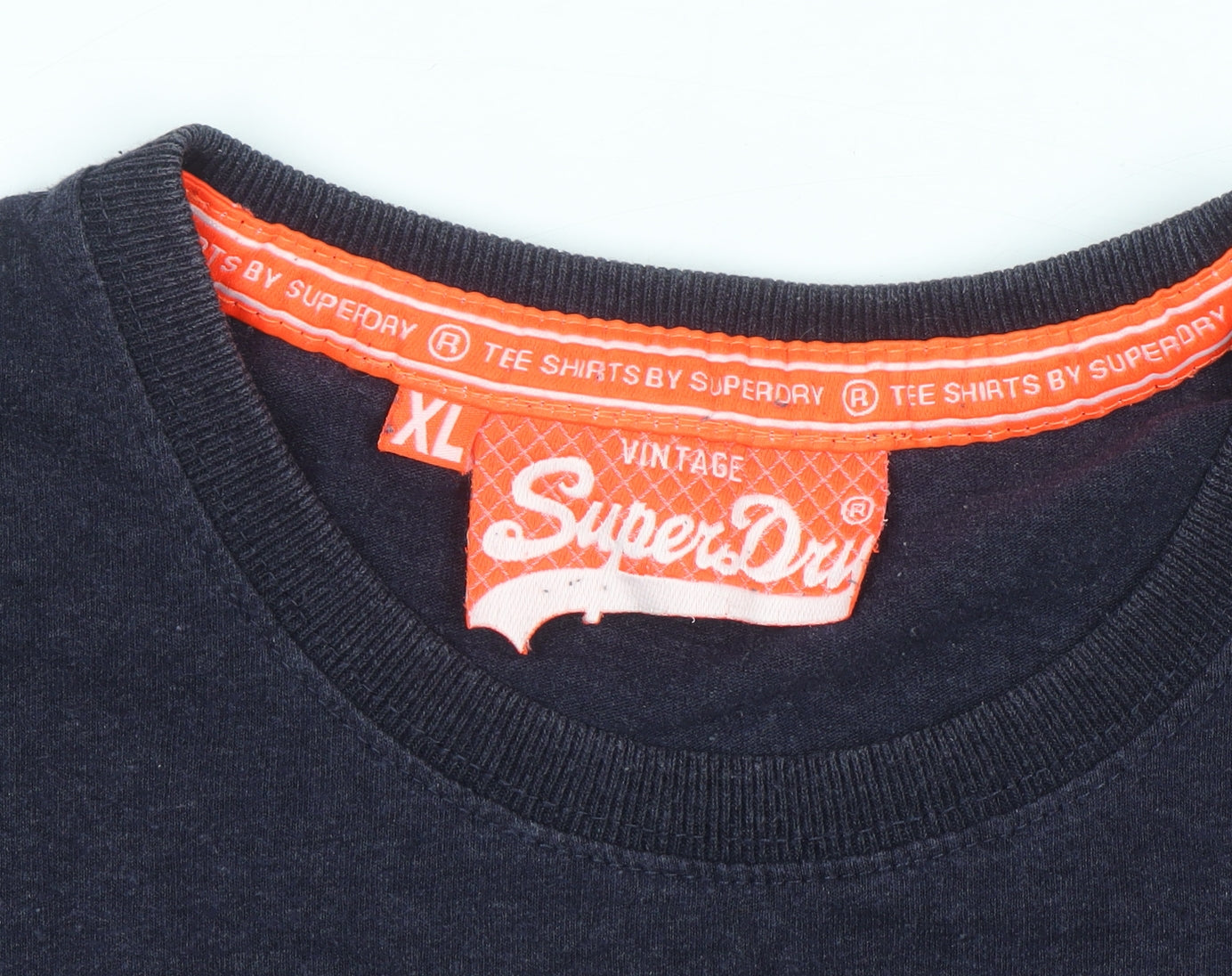 Superdry Men's Blue XL Vintage Graphic Print T-Shirt