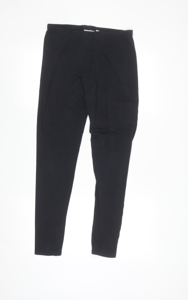 Fat Face Women’s Black Size 12 Stretch Jersey Leggings