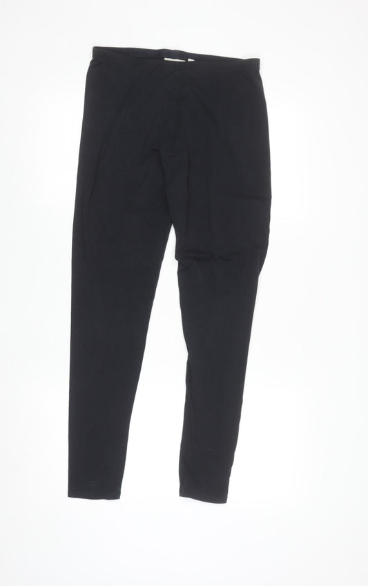 Fat Face Women’s Black Size 12 Stretch Jersey Leggings