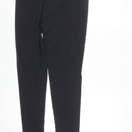 Fat Face Women’s Black Size 12 Stretch Jersey Leggings