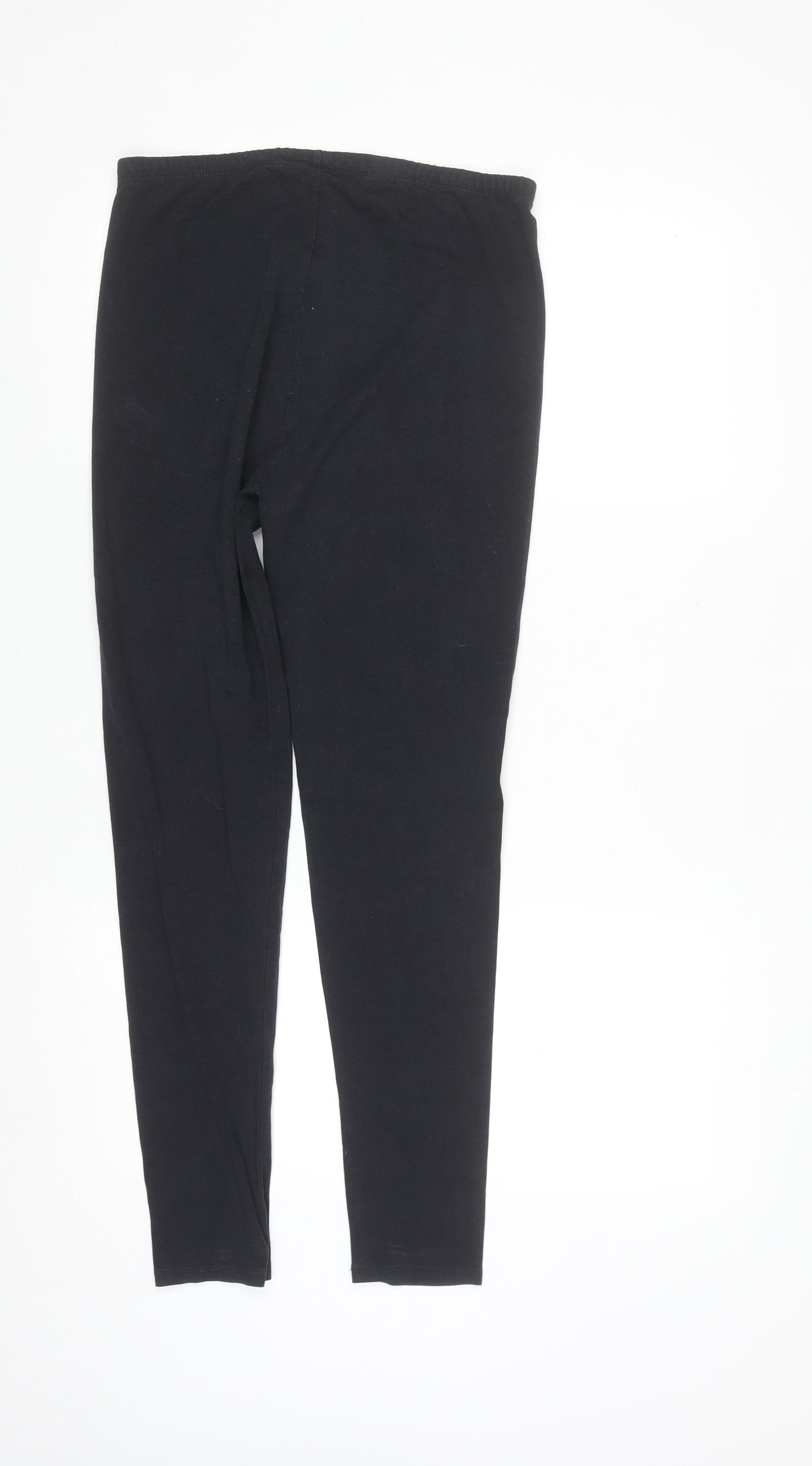 Fat Face Women’s Black Size 12 Stretch Jersey Leggings