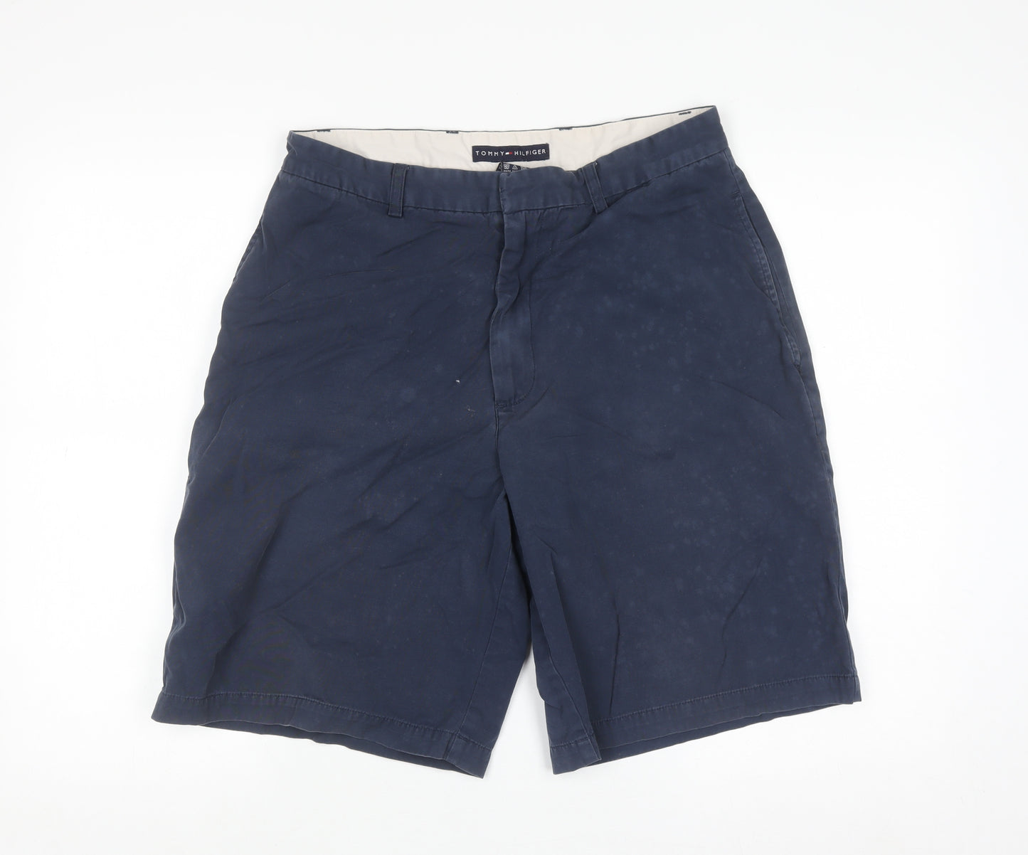 Tommy Hilfiger Men's Blue Chino Shorts Size 32 Regular Fit