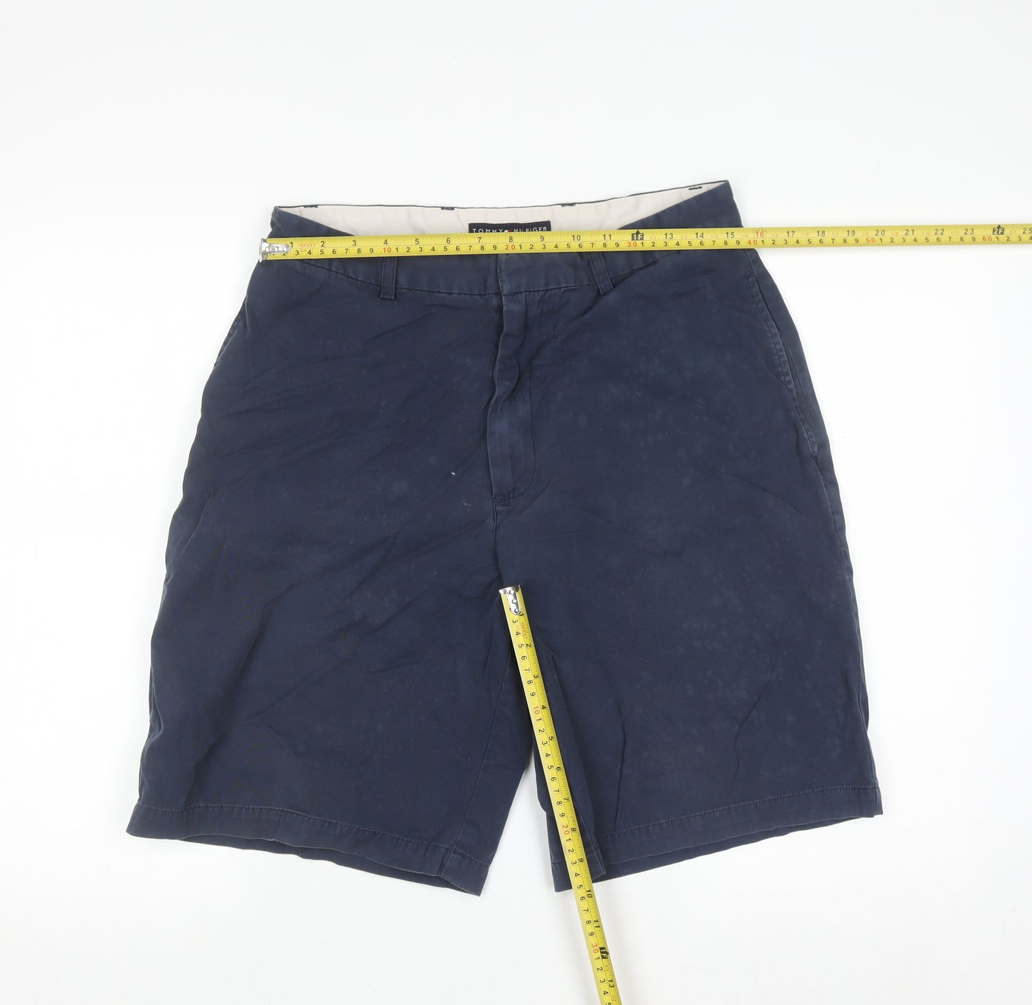 Tommy Hilfiger Men's Blue Chino Shorts Size 32 Regular Fit