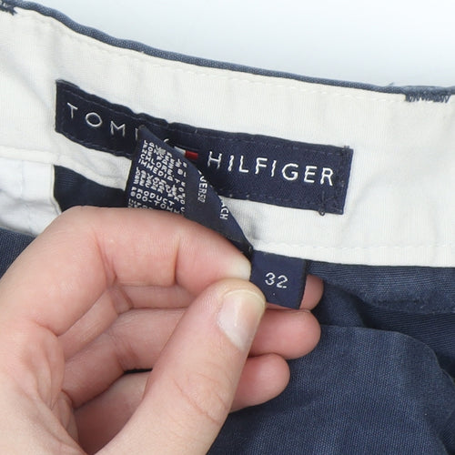 Tommy Hilfiger Men's Blue Chino Shorts Size 32 Regular Fit