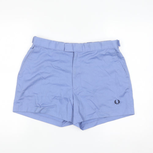 Fred Perry Men's Blue Sportswear Shorts Size 36 Chino Style