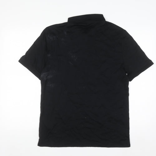 Marks and Spencer Autograph Men's Black Supima Cotton Polo Shirt M