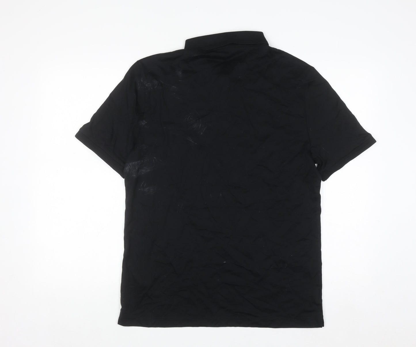 Marks and Spencer Autograph Men's Black Supima Cotton Polo Shirt M