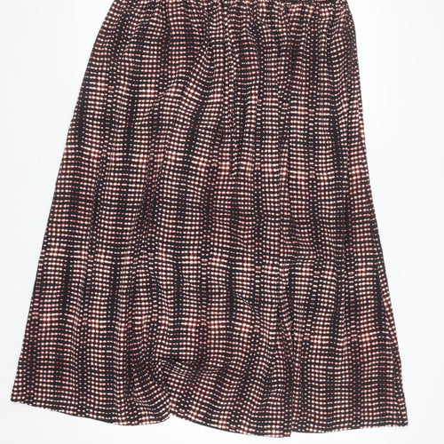 Marks and Spencer Per Una Women’s Multicoloured Midi A-Line Skirt Size 14