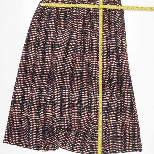 Marks and Spencer Per Una Women’s Multicoloured Midi A-Line Skirt Size 14