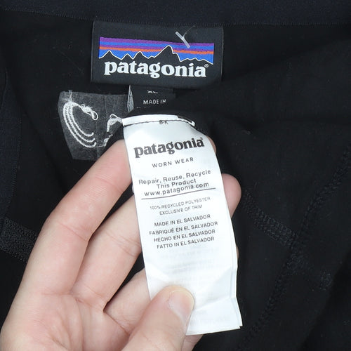 Patagonia Men’s Black XL Fleece 1/2 Zip Pullover Sweatshirt