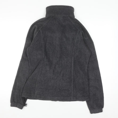 Columbia Women's Grey Full Zip Fleece Sweatshirt M