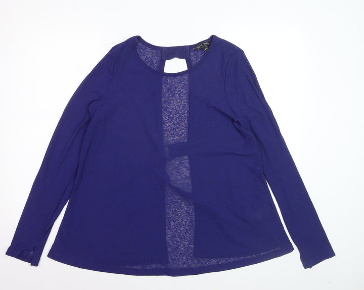 Next Women’s Blue Long Sleeve Tall Open Cardigan Size 16