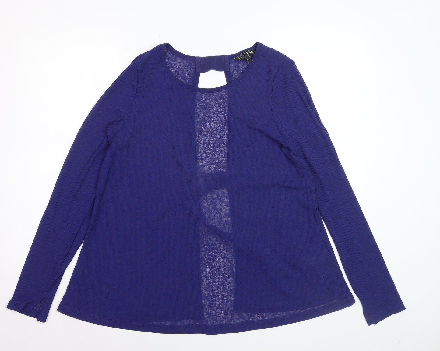 Next Women’s Blue Long Sleeve Tall Open Cardigan Size 16