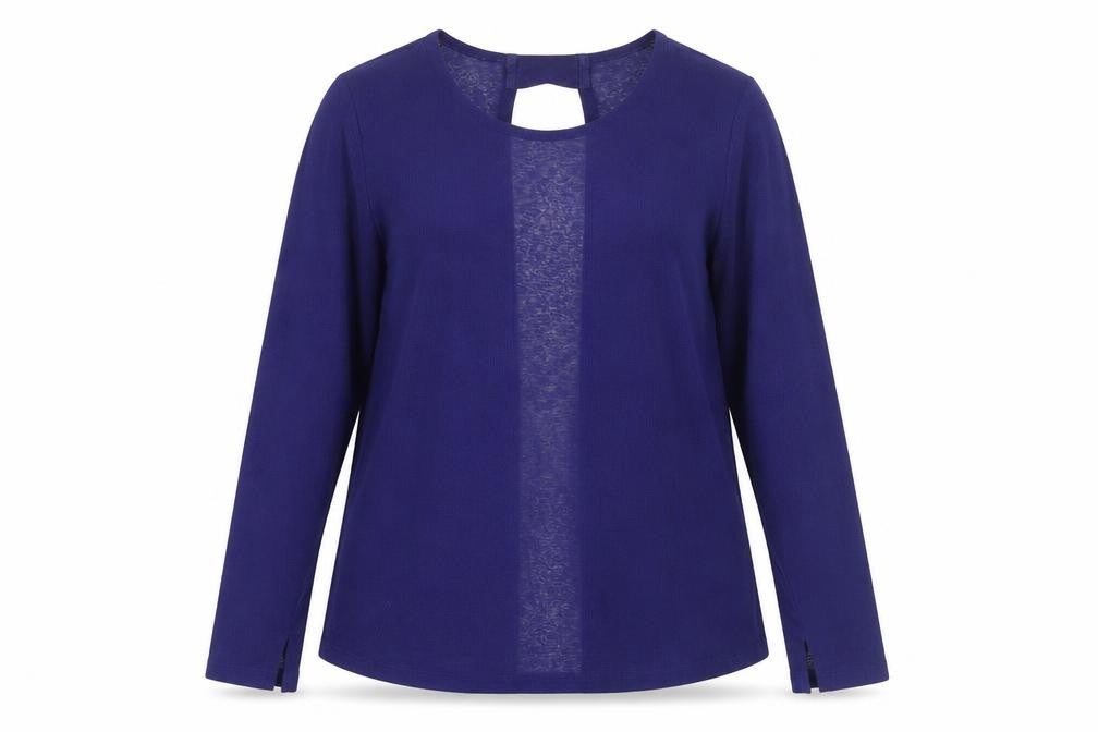 Front view of Next Women’s Blue Long Sleeve Tall Open Cardigan, size UK 16