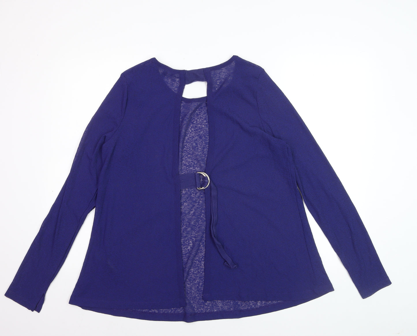 Next Women’s Blue Long Sleeve Tall Open Cardigan Size 16