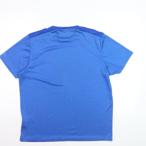 Trespass Mens Blue Duoskin Short Sleeve Sports T-Shirt M