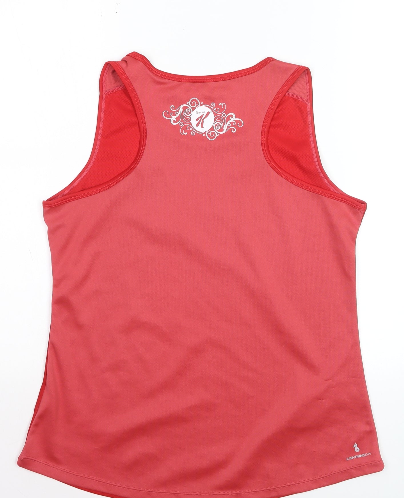 New Balance Womens Red Polyester Athletic Tank Top M