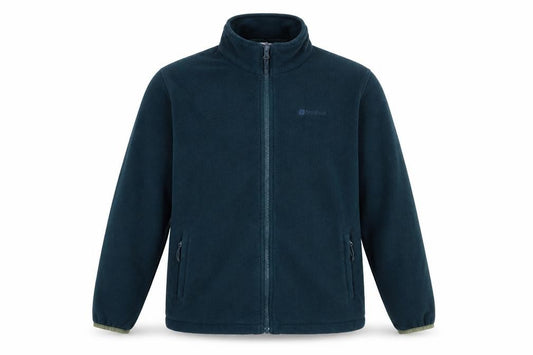 Mountain Warehouse Men’s Blue Fleece Zip Jacket Size L Outdoor Warm