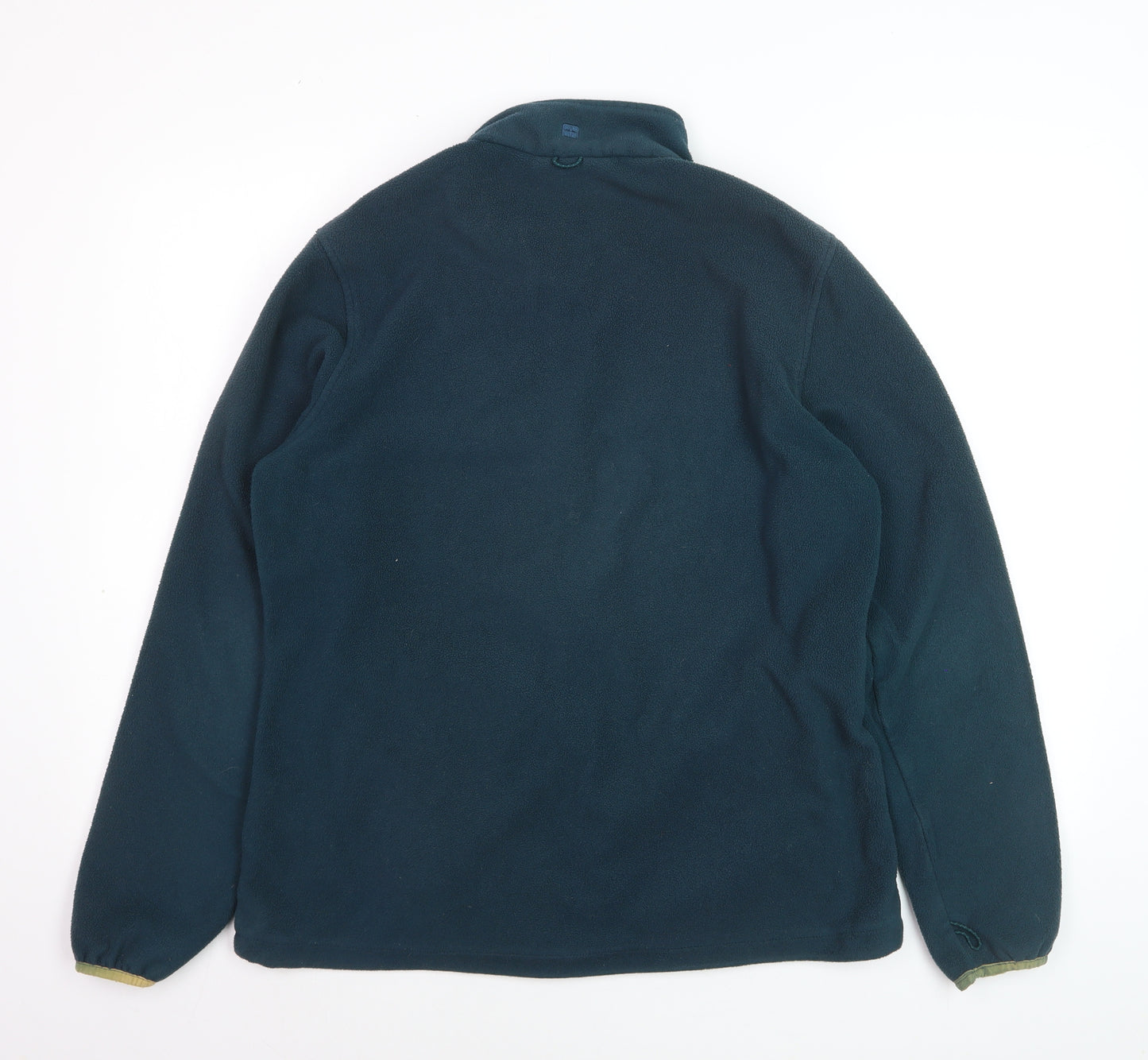 Mountain Warehouse Men’s Blue Fleece Zip Jacket Size L Outdoor Warm
