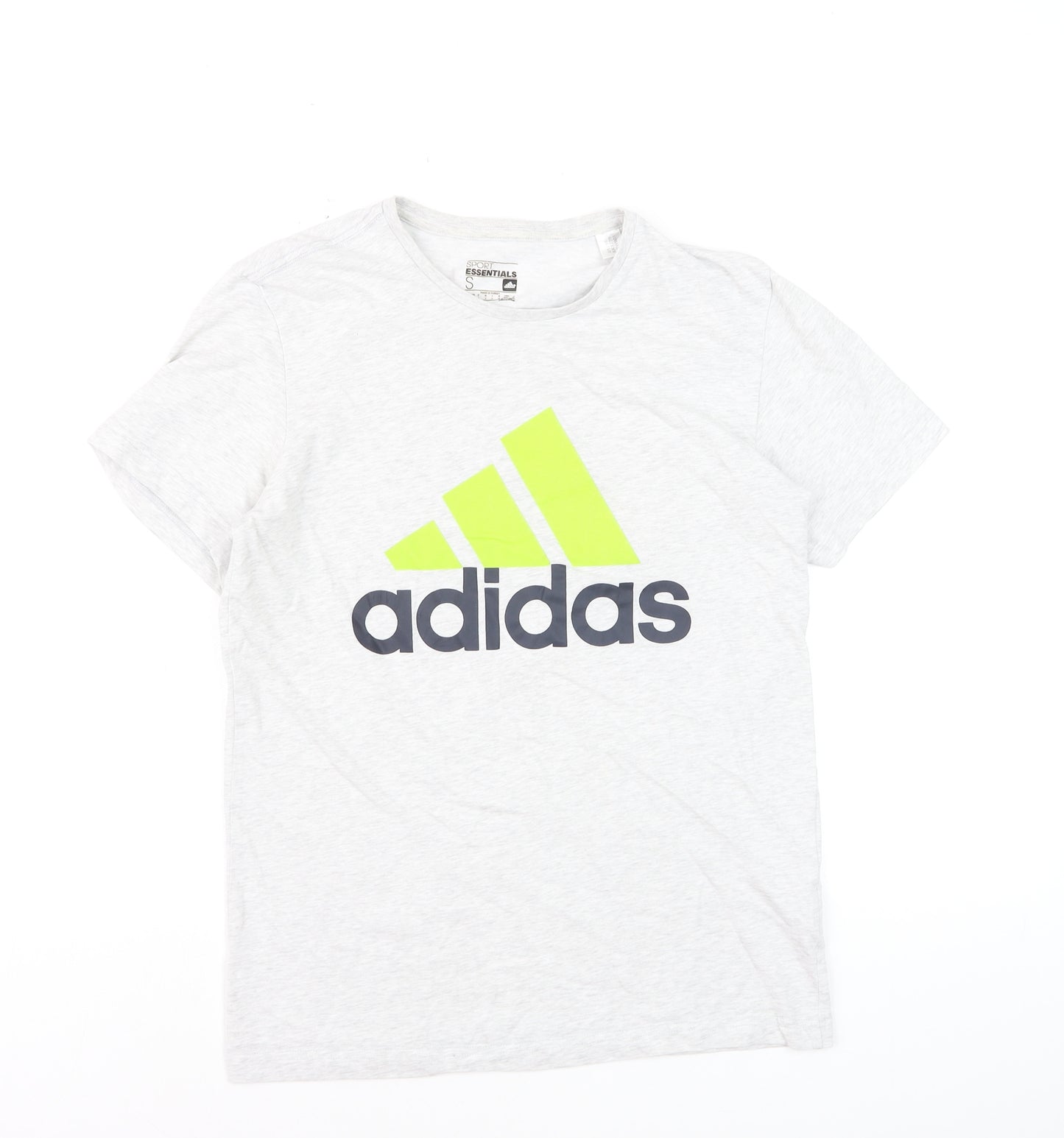 adidas Men’s Grey Small Sports Essentials Climalite T-Shirt
