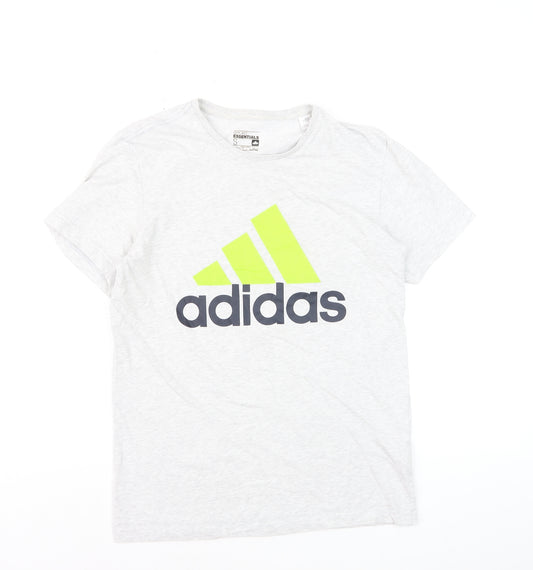 adidas Men’s Grey Small Sports Essentials Climalite T-Shirt