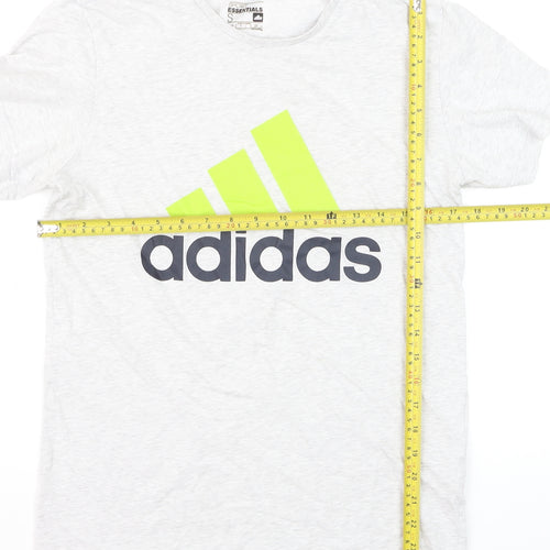 adidas Men’s Grey Small Sports Essentials Climalite T-Shirt