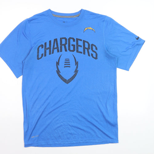 Nike NFL Chargers Blue Dri-Fit Men's Small Short Sleeve T-Shirt