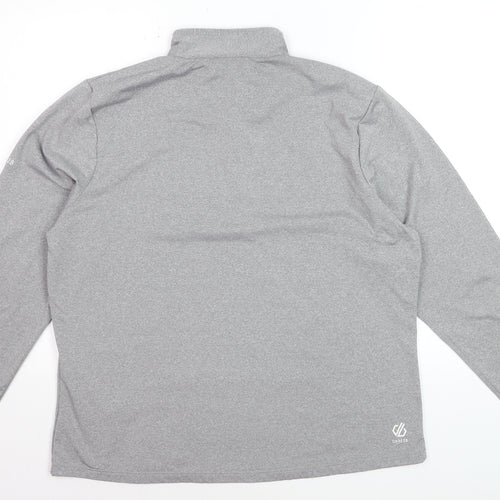 Dare 2B Women's Grey 1/4 Zip Pullover Sweatshirt UK 20